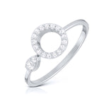 Load image into Gallery viewer, Platinum Diamond Ring for Women JL PT LR 118  VVS-GH Jewelove.US
