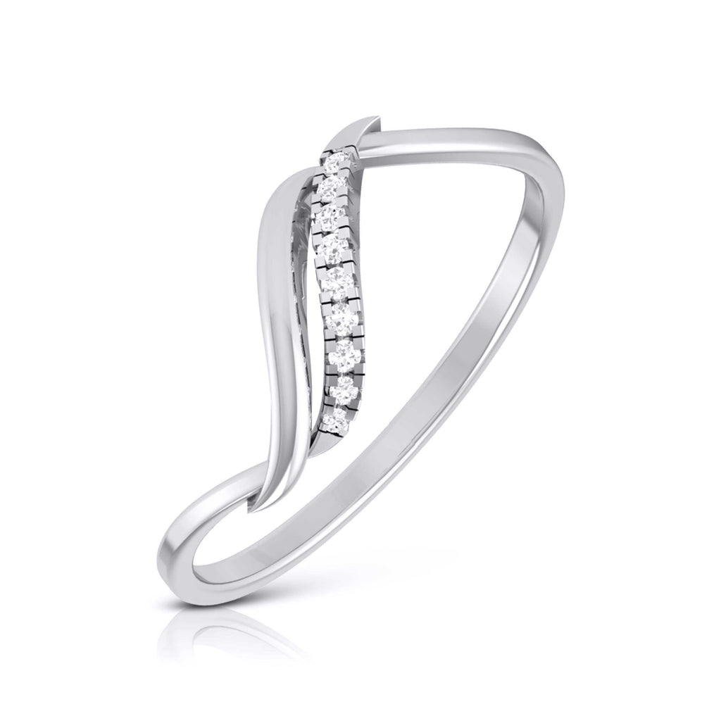 Platinum Diamond Ring for Women JL PT LR 119  VVS-GH Jewelove.US