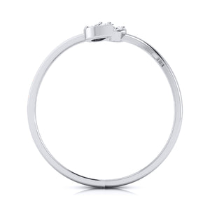 Platinum Diamond Ring for Women JL PT LR 120