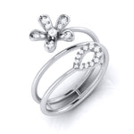 Load image into Gallery viewer, Platinum Diamond Ring for Women JL PT LR 123
