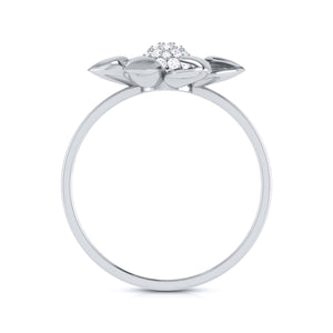 Platinum Diamond Ring for Women JL PT LR 12   Jewelove.US