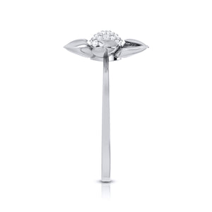 Platinum Diamond Ring for Women JL PT LR 12   Jewelove.US