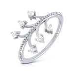 Load image into Gallery viewer, Platinum Diamond Ring for Women JL PT LR 130  VVS-GH Jewelove.US
