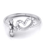 Load image into Gallery viewer, Platinum Diamond Ring for Women JL PT LR 134   Jewelove.US
