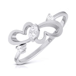 Load image into Gallery viewer, Butterfly Platinum Diamond Ring for Women JL PT LR 136   Jewelove.US
