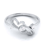 Load image into Gallery viewer, Butterfly Platinum Diamond Ring for Women JL PT LR 136   Jewelove.US
