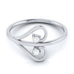 Load image into Gallery viewer, Platinum Diamond Heart Ring for Women JL PT LR 138   Jewelove.US
