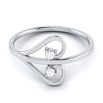 Load image into Gallery viewer, Platinum Diamond Heart Ring for Women JL PT LR 138
