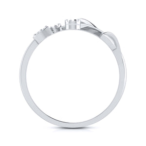 Platinum Diamond Ring for Women JL PT LR 140   Jewelove.US