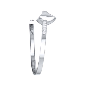 Platinum Diamond Ring for Women JL PT LR 143