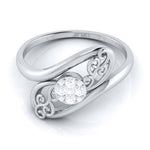 Load image into Gallery viewer, Platinum Diamond Ring for Women JL PT LR 145   Jewelove.US
