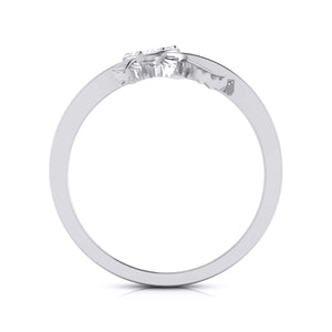 Platinum Diamond Ring for Women JL PT LR 147