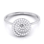 Load image into Gallery viewer, Platinum Diamond Ring for Women JL PT LR 148

