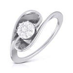 Load image into Gallery viewer, Platinum Diamond Ring for Women JL PT LR 149
