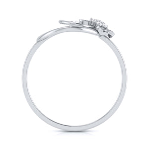 Platinum Diamond Ring for Women JL PT LR 14