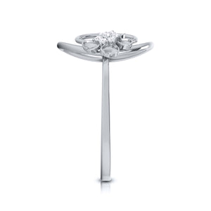 Platinum Diamond Ring for Women JL PT LR 14