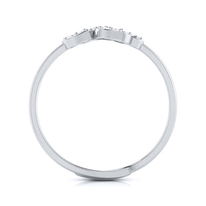 Platinum Diamond Ring for Women JL PT LR 150