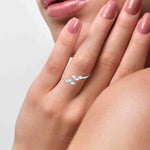Load image into Gallery viewer, Platinum Diamond Ring for Women JL PT LR 150
