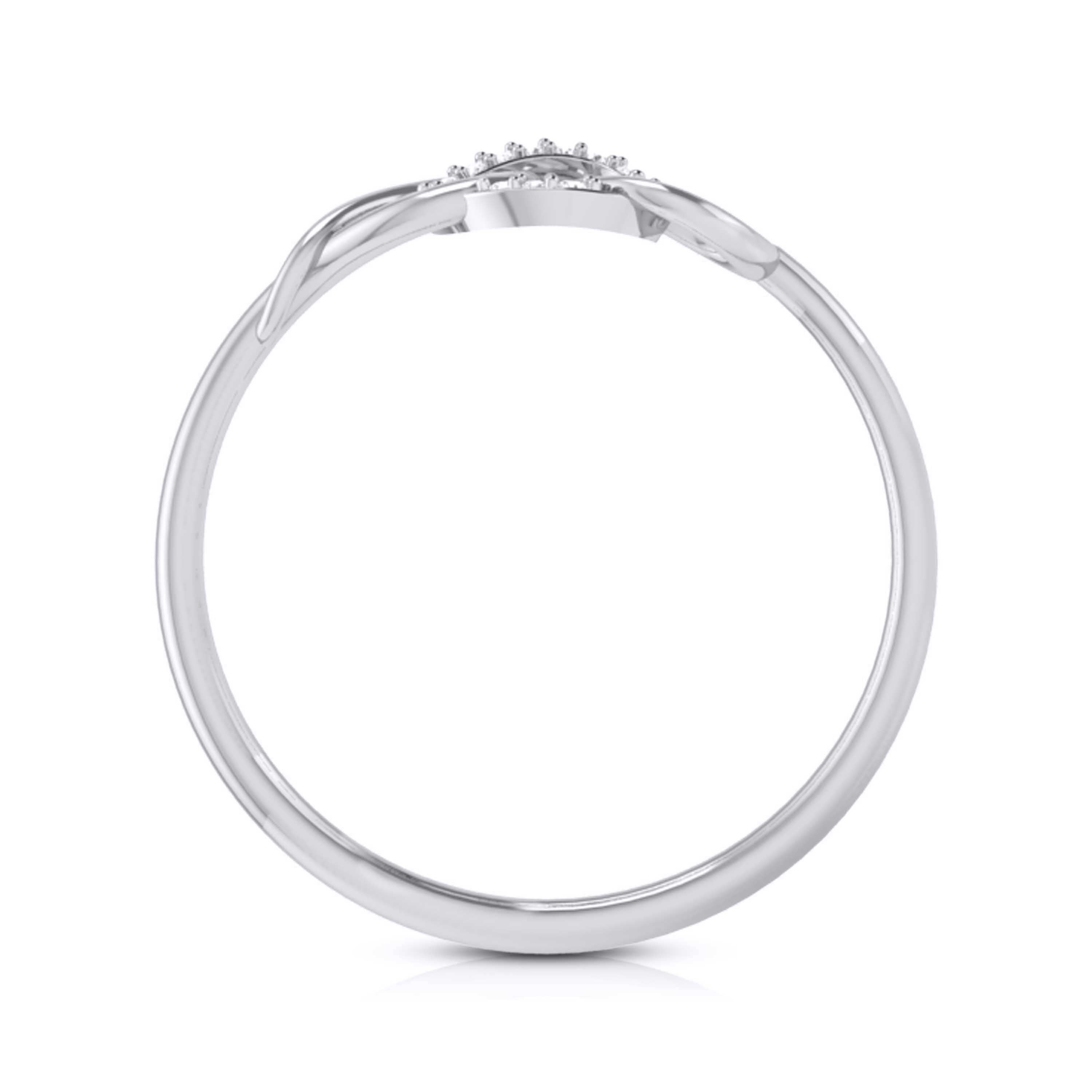 Platinum Diamond Ring for Women JL PT LR 15   Jewelove.US