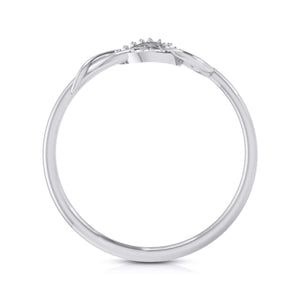 Platinum Diamond Ring for Women JL PT LR 15