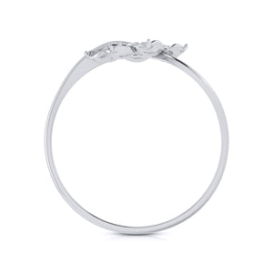 Platinum Diamond Ring for Women JL PT LR 17