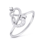 Load image into Gallery viewer, Platinum Diamond Ring for Women JL PT LR 18
