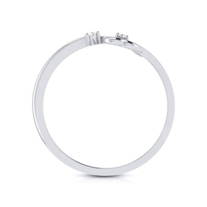 Platinum Diamond Ring for Women JL PT LR 19