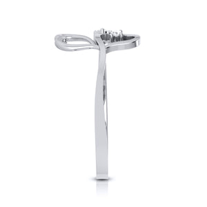 Platinum Diamond Ring for Women JL PT LR 19