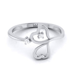 Load image into Gallery viewer, Platinum Diamond Ring for Women JL PT LR 19
