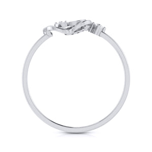 Platinum Diamond Ring for Women JL PT LR 20