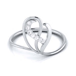 Load image into Gallery viewer, Platinum Diamond Ring for Women JL PT LR 21
