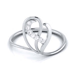 Load image into Gallery viewer, Platinum Diamond Ring for Women JL PT LR 21   Jewelove.US
