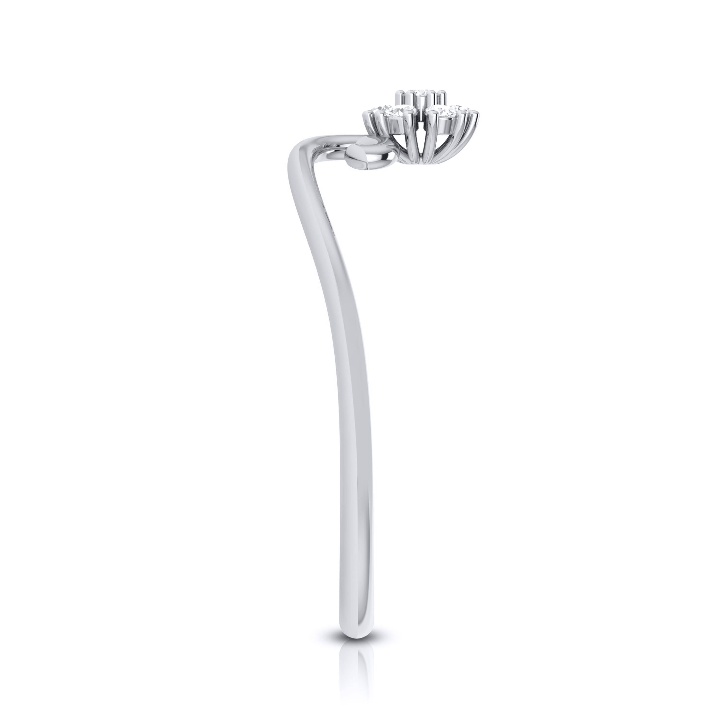 Platinum Diamond Ring for Women JL PT LR 22   Jewelove.US