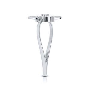 Platinum Diamond Ring for Women JL PT LR 23