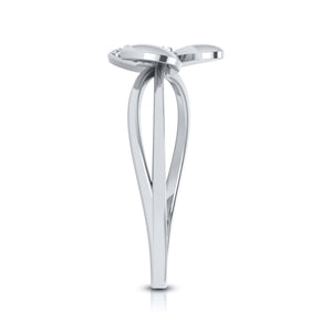 Platinum Diamond Ring for Women JL PT LR 24