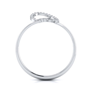 Platinum Diamond Ring for Women JL PT LR 32