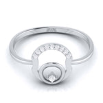 Load image into Gallery viewer, Platinum Diamond Ring for Women JL PT LR 33
