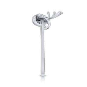 Platinum Diamond Ring for Women JL PT LR 34