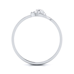 Platinum Diamond Ring for Women JL PT LR 35 –