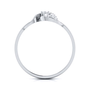 Platinum Diamond Ring for Women JL PT LR 36   Jewelove.US