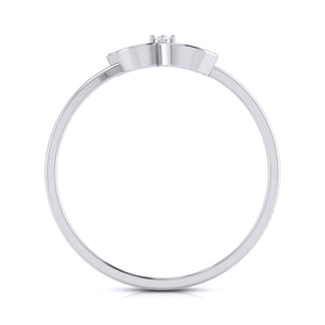 Platinum 3 Diamond Ring for Women JL PT LR 38