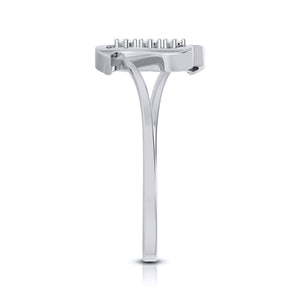 Platinum 3 Diamond Ring for Women JL PT LR 38