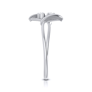 Platinum Diamond Ring for Women JL PT LR 39