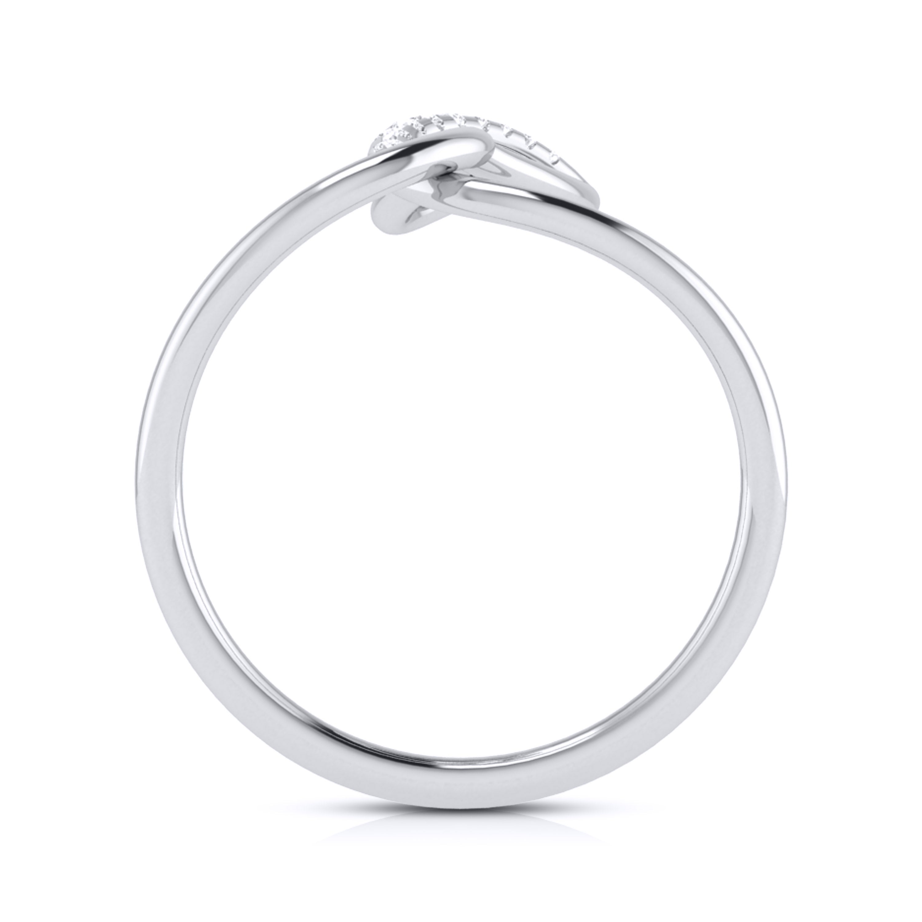 Platinum Diamond Ring for Women JL PT LR 40   Jewelove.US