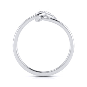 Platinum Diamond Ring for Women JL PT LR 40   Jewelove.US
