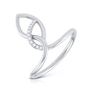 Platinum Diamond Ring for Women JL PT LR 40   Jewelove.US
