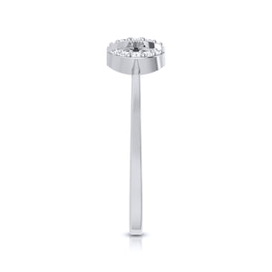 Platinum Diamond Ring for Women JL PT LR 42