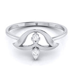 Load image into Gallery viewer, Platinum Diamond Ring for Women JL PT LR 43   Jewelove.US
