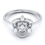 Load image into Gallery viewer, Platinum Diamond Ring for Women JL PT LR 44
