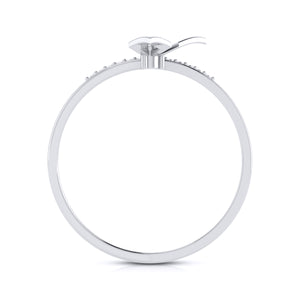 Platinum Diamond Ring for Women JL PT LR 46   Jewelove.US